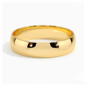 Anillo Liso Boda Oro 18K