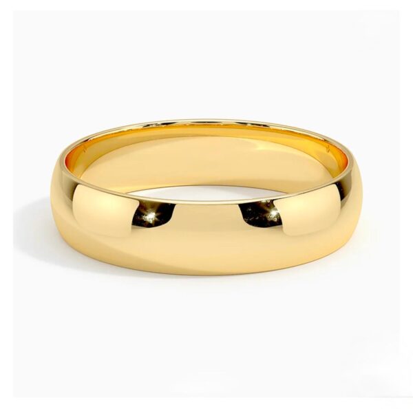 Anillo Liso Boda Oro 18K