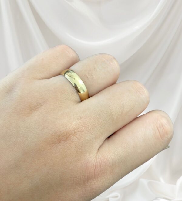 Anillo Liso Boda Oro 18K - Imagen 3